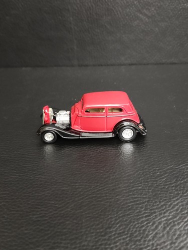 1:64 Racing Champions "Hot Rod Magazine" Red 1933 Ford Vicky Issue #155 Limited - 第 6/9 張圖片