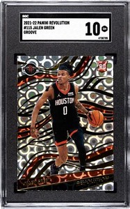 2021 Panini Revolution #115 Jalen Green GROOVE SGC 10 GEM MINT RC