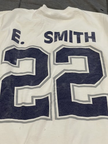 Dallas Cowboys Super Bowl XXX Champions Long Sleeve Shirt Large Emmitt Smith 22 - Picture 2 of 8