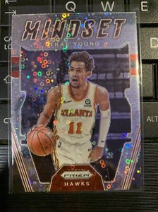 Trae Young 2020-21 PRIZM FAST BREAK DISCO MINDSET SP #12 FREE SHIP