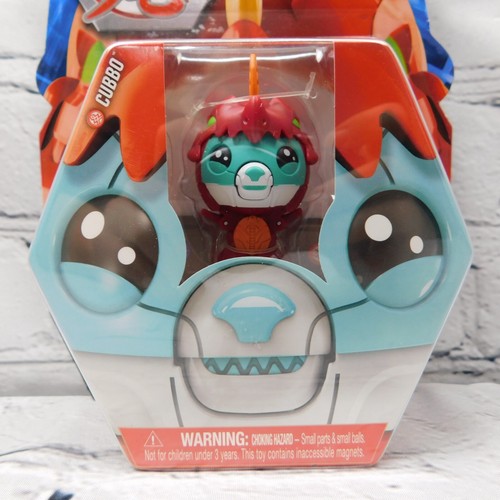 Bakugan 2021 Pyrus Cosplay Drago Cubbo 2 pollici Core Figure e Trading Cards Nuovo! - Foto 2 di 9