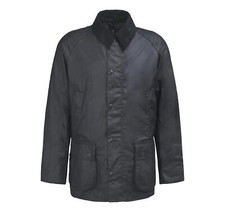Barbour Men's Waxed Jacket Model Ashby MWX0339BK72 Color Classic Black