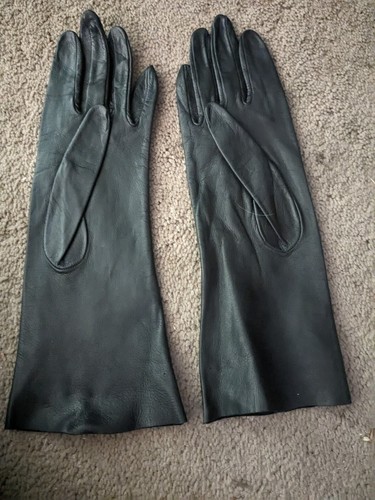 Vintage Ladies Gloves 4 Pair kid leather made in Italy for Alexanders size 6 1/2 - Picture 9 of 16