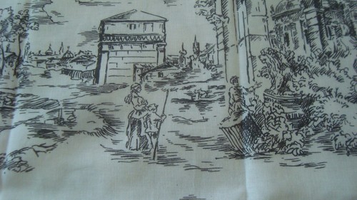 IKEA STJARNRAMS King Duvet Cover w/ 2 Pillowcases French 18th Century print NOOP - Picture 20 of 20