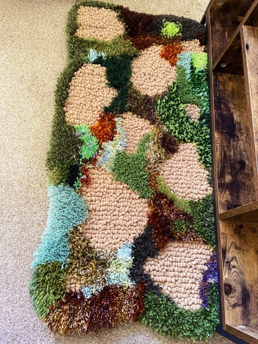 Handmade Moss Rugs, Moss Rugs, Handmade Rugs, Cozy rugs, Fluffy rugs, Rugs - Picture 2 of 8