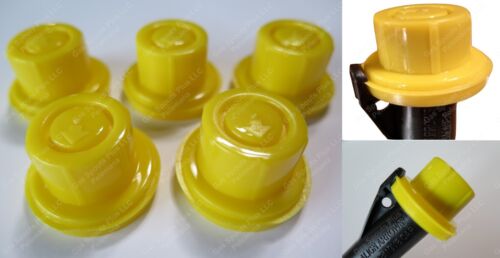 5PK BLITZ Replacement YELLOW SPOUT CAP Top Fuel GAS CAN # 900302 900092 900094 - Picture 2 of 12