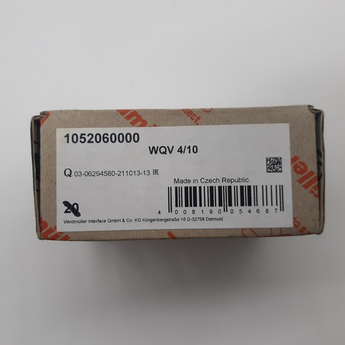 Weidmuller 1052060000 WQV 4/10 Cross-Connector Box of 19 - Picture 2 of 3