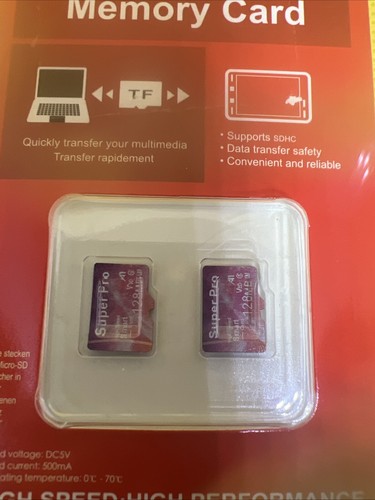 Memory Card Micro 128 MBTwo In The Package - Picture 2 of 4