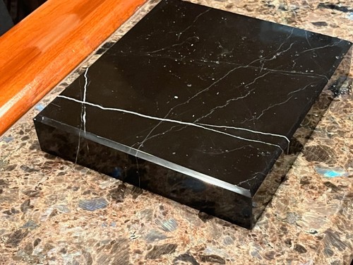 Genuine Black Marble Statue/Trophy Bases 8 x 8.75 x 1.5" Polished FREE SHIPPING! - Picture 4 of 4