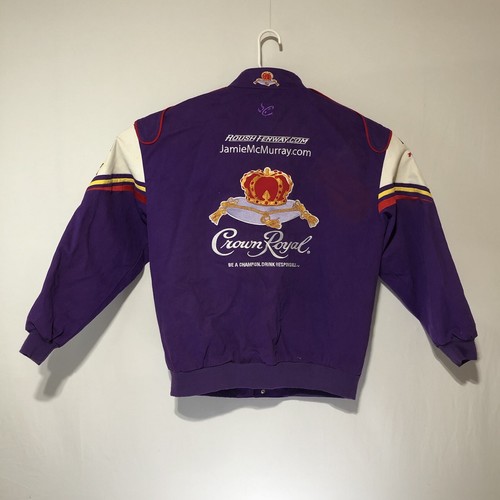 Chase Authentics Drivers Line Crown Royal Nascar Racing Jacke bestickt Gr. XL - Bild 10 von 17