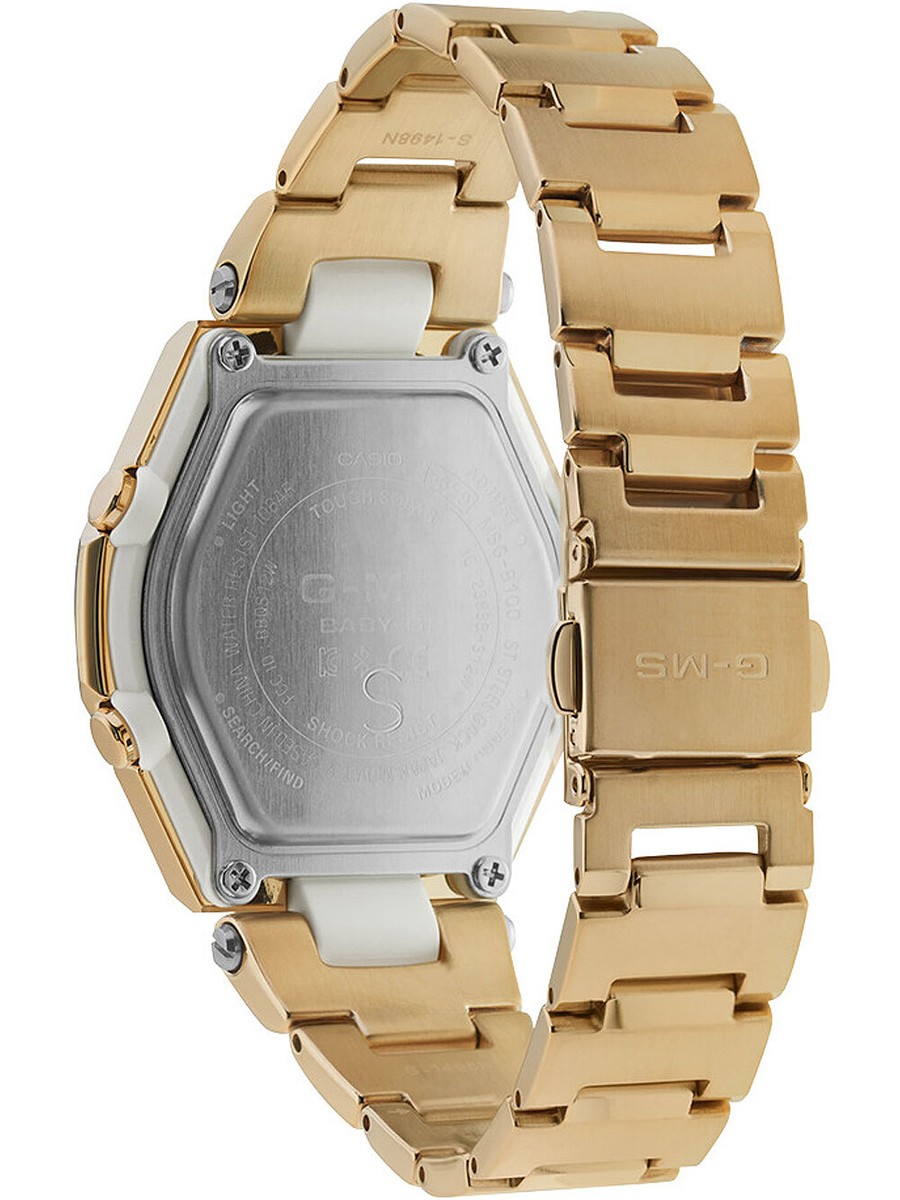 Casio MSG B100DG 9AER Baby G solar Ladies Watch 37mm 10ATM eBay