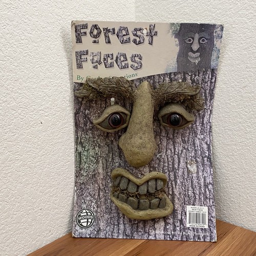 FOREST FACES #2610 Grumpy Forest Face Decorative Tree Faces