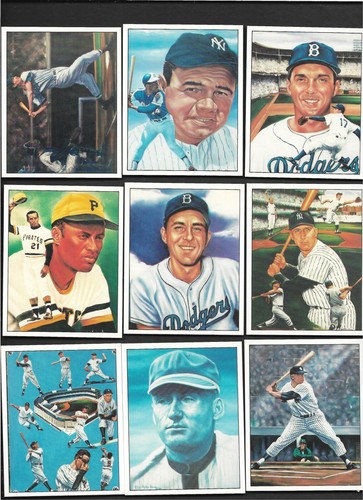 1986 TCMA BASEBALL ROBERT STEPHEN SIMON'S SUPER STAR COMPLETE SET (50) BABE RUTH - Picture 1 of 7