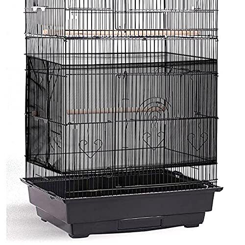 Nylon Pet Bird Cage Cover Seed Catcher Shell Skirt Decoration Guard Mesh Net - Bild 1 von 7
