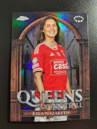 2023-24 Topps Chrome UEFA Women's Champions League Aqua, Refractor (You Pick) - Picture 47 of 56