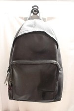 CALVIN KLEIN CK  LARGE DUAL ZIP COMPARTMENT BACKPACK LAPTOP BAG BLACK Pebble