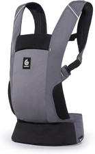 Ergobaby Away Baby Travel Carrier for Babies and Toddlers (5.4-15.9 kg), Grey