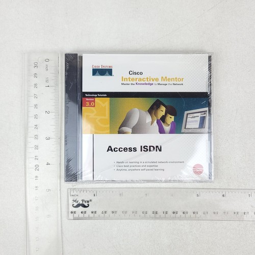 Cisco Interactive Mentor Access ISDN, IP Routing Link-State Protocols NEW SEALED - Picture 4 of 5