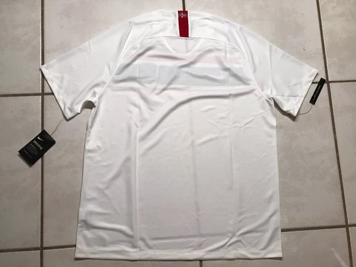 Camiseta deportiva de visitante Nike de la selección nacional de Noruega 2018 nueva con etiquetas para hombre pequeña - Imagen 3 de 10