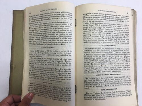 1930 The National Guard Illustrated Training Regulations - Picture 7 of 12