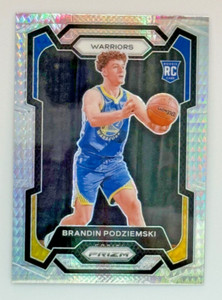 2023-24 Panini Prizm - Hyper Prizm #147 Brandin Podziemski (RC)