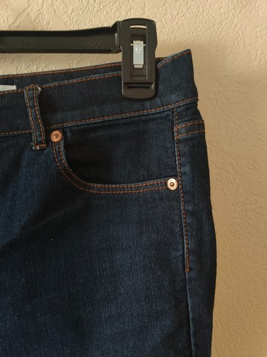 LOFT Women's Blue Jeans Modern Skinny 28/6 Measurments In Pictures Reuturns - Picture 3 of 12