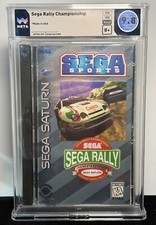 9.8 B+ Sega Rally Championship (Sega Saturn) Sealed WATA TOP POP Rare! CGC VGA