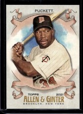 Kirby Puckett 2021 Topps Allen & Ginter - #146 - Minnesota Twins