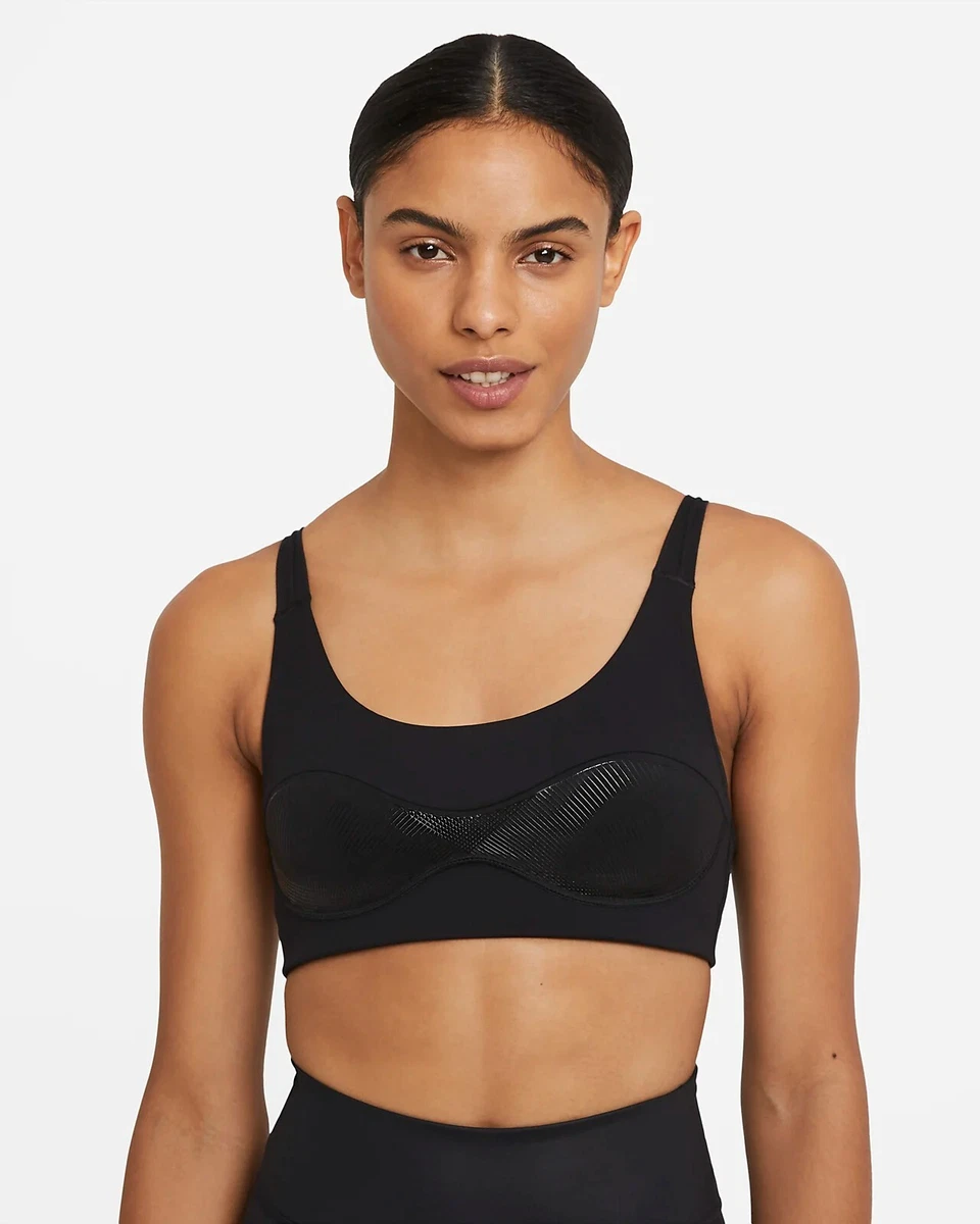 Nike City Ready Women's Small Light-Support Non-padded Sports Bra Black NEW  $80