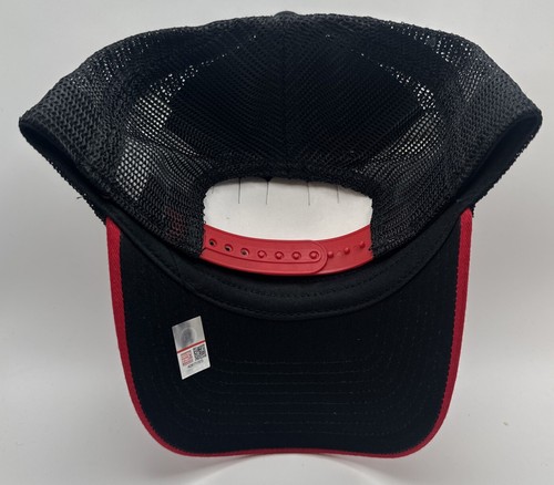 Texas Tech Red Raiders Snapback Cap Black Hat Trucker Mesh SnapBack Black - Picture 5 of 6