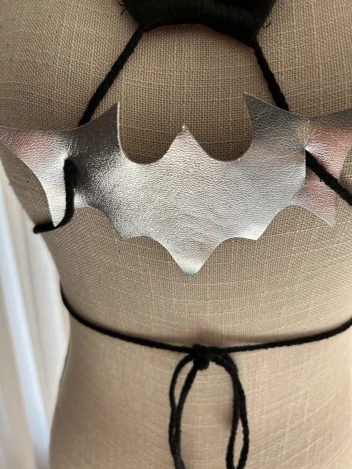 Batman Batgirl Cosplay  PropCostume Accessory Halloween Outfit Sexy Wrap - Image 3 of 3