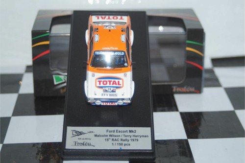 TROFEU Ford Escort Mk2 RAC Rally 1979 M. Wilson 1:43rd RR.uk 66 - Imagen 2 de 7