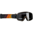 Lunettes Biltwell Overland 2.0 - Tri-Stripe Strap cadre marron moto MX