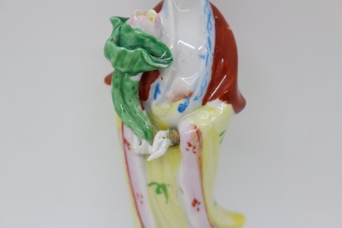 VINTAGE CHINESE Guanyin KWAN-YIN Porcelain Zen FIGURE Statue 15.5 cm - Picture 3 of 17