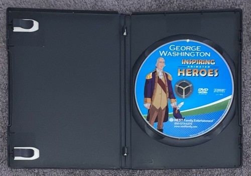Inspiring Animated Heroes: George Washington DVD Patriotism Courage Integrity - Picture 2 of 4