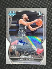 JARED BYNUM 2022-23 Bowman Chrome U University AUTO Base Rookie CArd