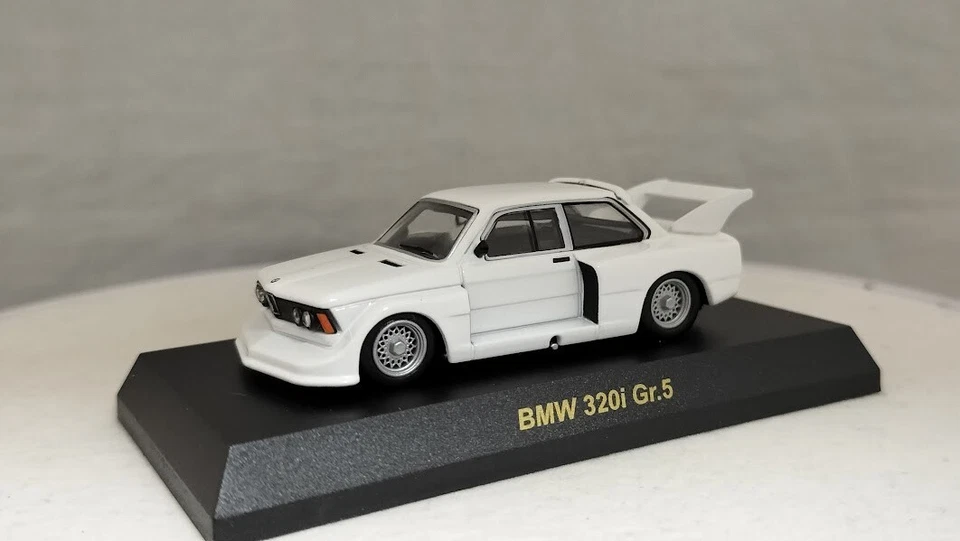 KYOSHO 1/64 宝马 320 Gr.5 白色压铸模型汽车来自日本 — 第 3/4 张图片