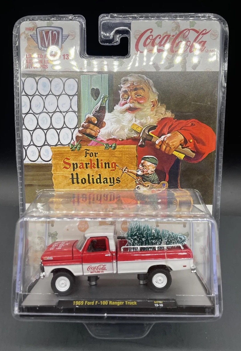 M2 Machines Christmas Limited Edition Coca-Cola 1969 Ford F