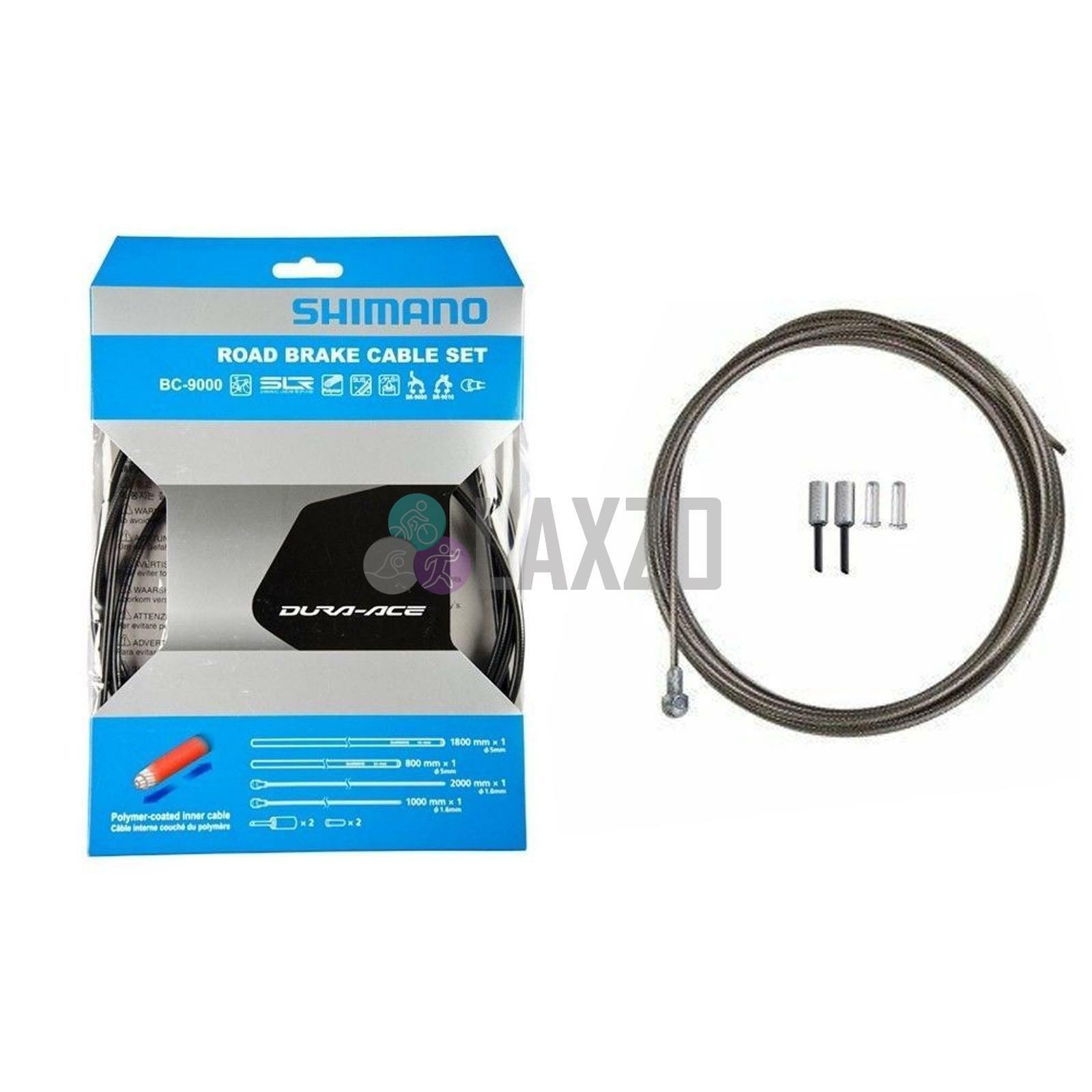 Shimano Kit Filo Freno DuraAce BC9000 Polymer Rivestito nero Shimano Kit Filo Freno DuraAce BC9000 Polymer Rivestito nero