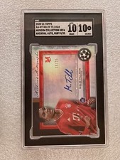 Malik Tillman SGC 10/10 2020 Topps Museum Ruby Archival Auto /25