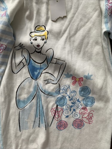 NEW Hanna Andersson Disney Princess Cinderella Long John Pajamas Size 140cm 10 - Picture 4 of 6