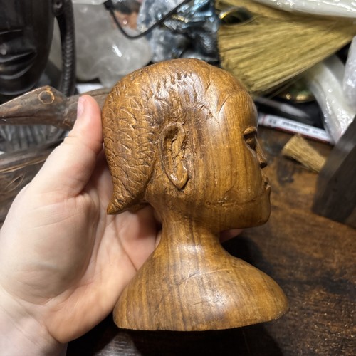 Hand Carved African Wood Art (c) - Picture 3 of 6