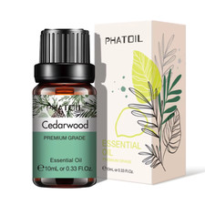 Natural Plant Essential Oil 10Ml Eucalyptus Rose Lemon Bergamot Vanilla Peppermi
