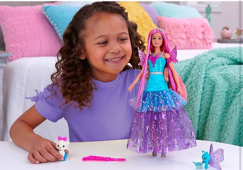 Barbie A Touch of Magic Puppe und 2 Haustiere Spielset Malibu NEU - Bild 2 von 6