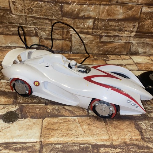 2006 TYCO Speed Racer 12” Wired Remote Control RC Mach 6 Tested RARE! - Picture 8 of 12