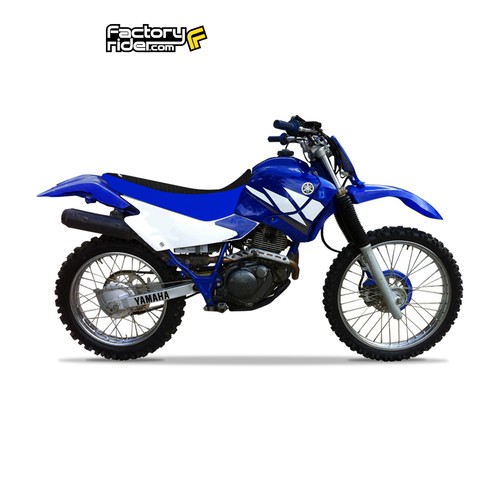 2000-2004 YAMAHA TTR 225 Seat Cover Gripper BLUE SIDES / BLACK PLEATED TOP #103 - Bild 8 von 8