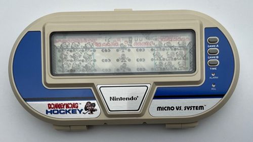 Nintendo Donkey Kong Hockey Micro Vs. System HK-303 Made in Japan Like New - Picture 6 of 15