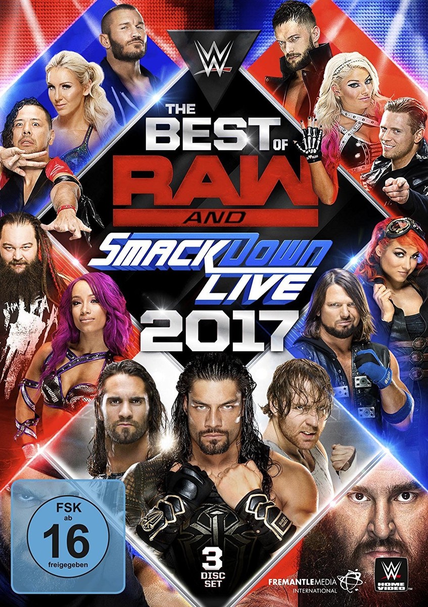 BEST OF RAW & SMACKDOWN 2017 3 DVD NEU | eBay