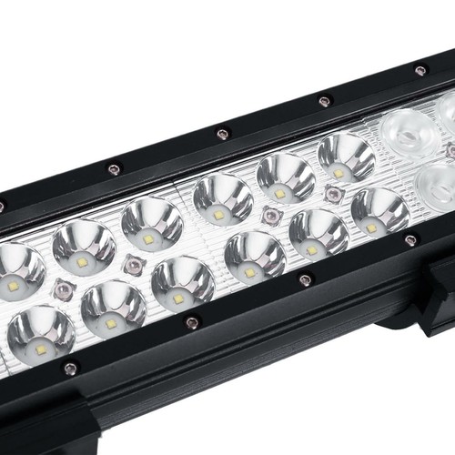 AUXBEAM 12" inch Dual Row LED Light Bar Spot+Flood Beam Off-Road Driving Truck - Picture 8 of 12