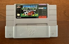 Jeopardy Deluxe Edition Super Nintendo Entertainment System SNES 1993 Vintage